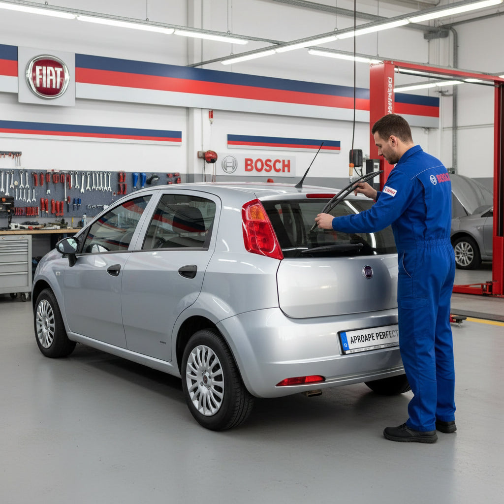 Schimbare Ștergător Lunetă Bosch Rear H840 la Fiat Grande Punto [199] 2005+