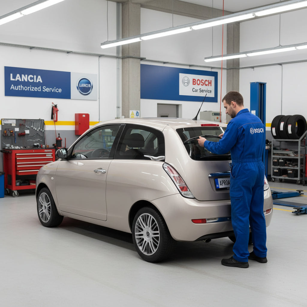 Schimbare Ștergător Lunetă Bosch Rear H840 la Lancia Ypsilon [843] 2003-2011
