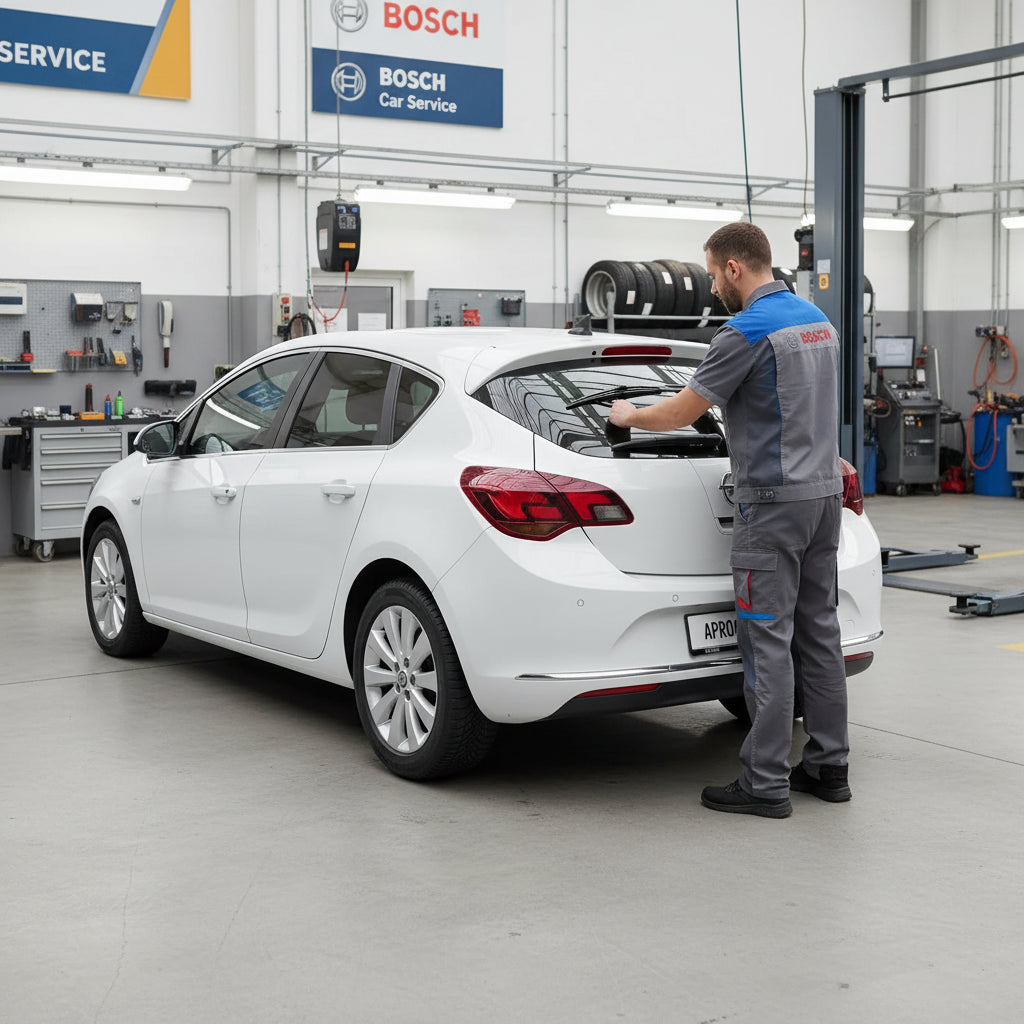 Schimbare Ștergător Lunetă Bosch Rear H840 la Opel Astra J [P10] 2009+