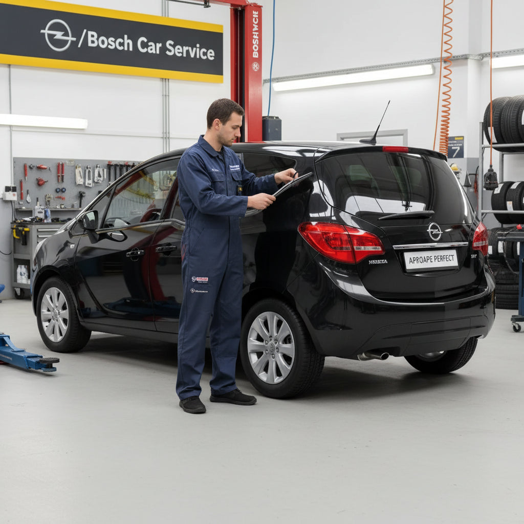 Schimbare Ștergător Lunetă Bosch Rear H840 la Opel Meriva B [S10] 2010+