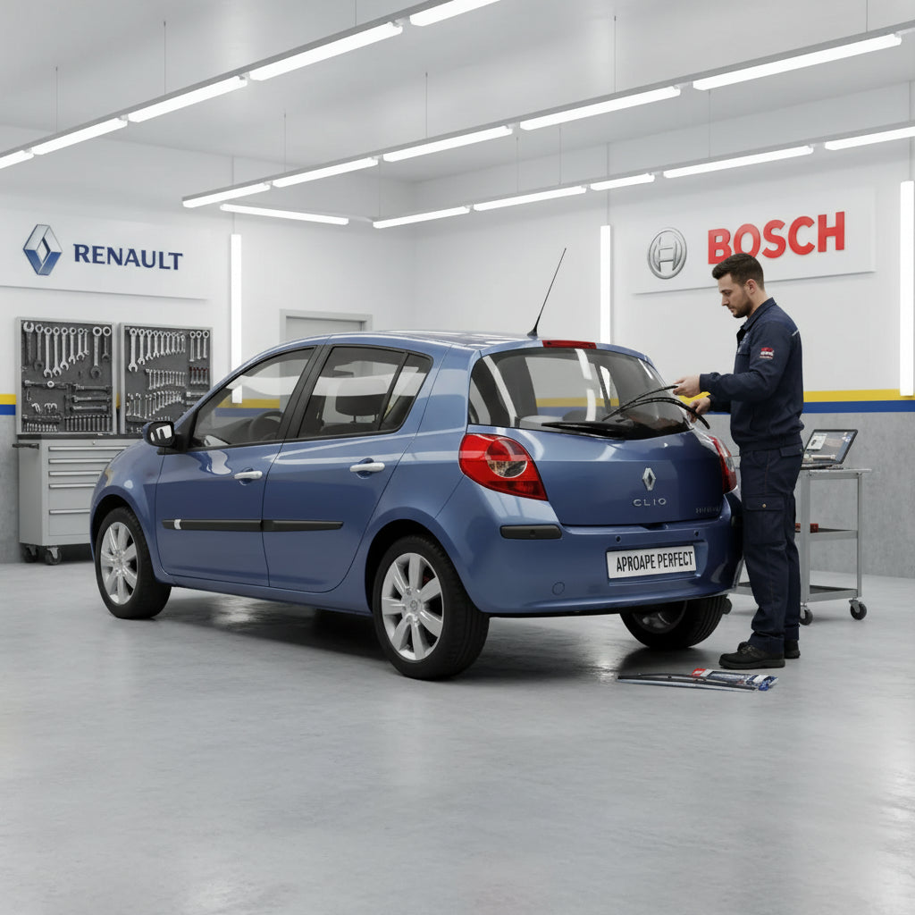 Schimb Ștergător Lunetă Bosch Rear H840 la Renault Clio III [BR/CR] 2005+