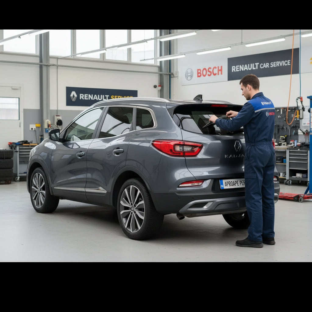 Schimbare Ștergător Lunetă Bosch Rear H840 la Renault Kadjar [HFE] 2015+
