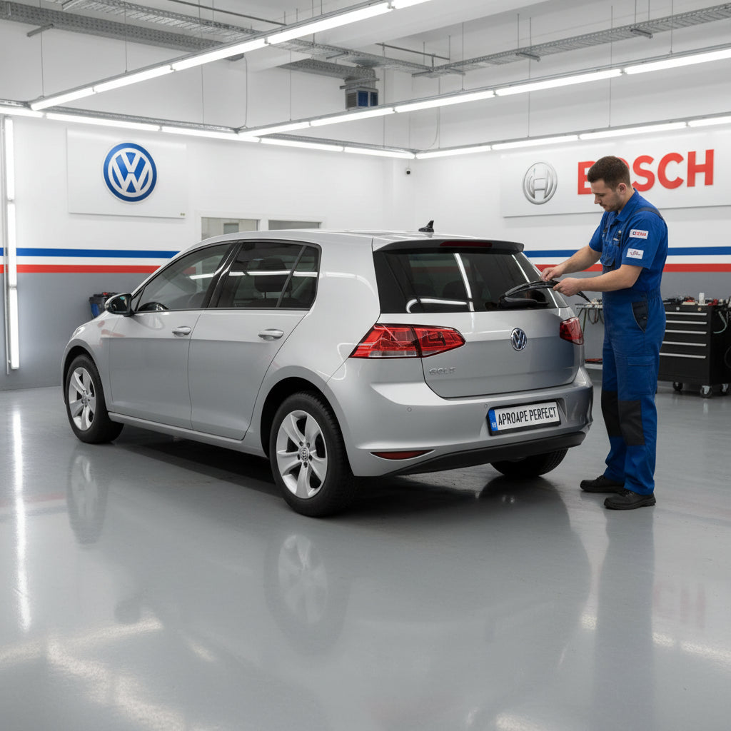 Schimbare Ștergător Lunetă Bosch Rear H840 la Volkswagen Golf VII [AU] 2012+