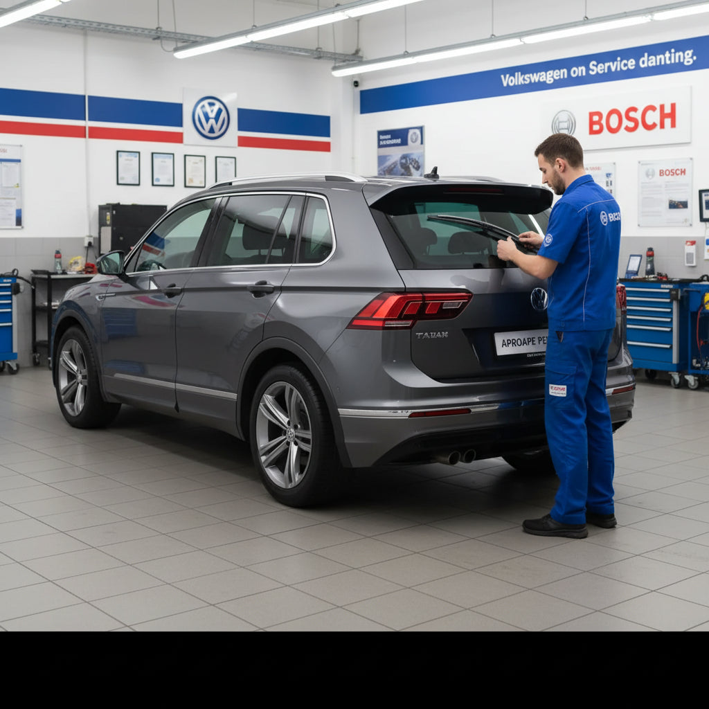 Schimbare Ștergător Lunetă Bosch Rear H840 la Volkswagen Tiguan II [AD] 2016+