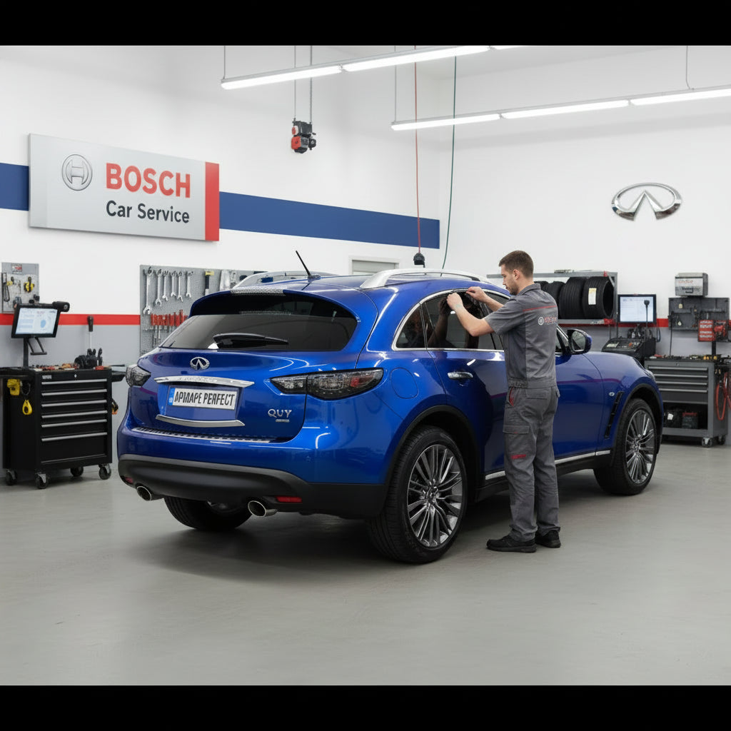Schimbare Ștergător Lunetă Bosch Rear H354 la Infiniti QX70