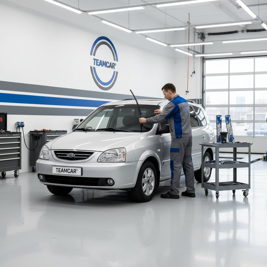 Remplacement des essuie-glaces pour KIA CARENS I II MPV 1999-2006