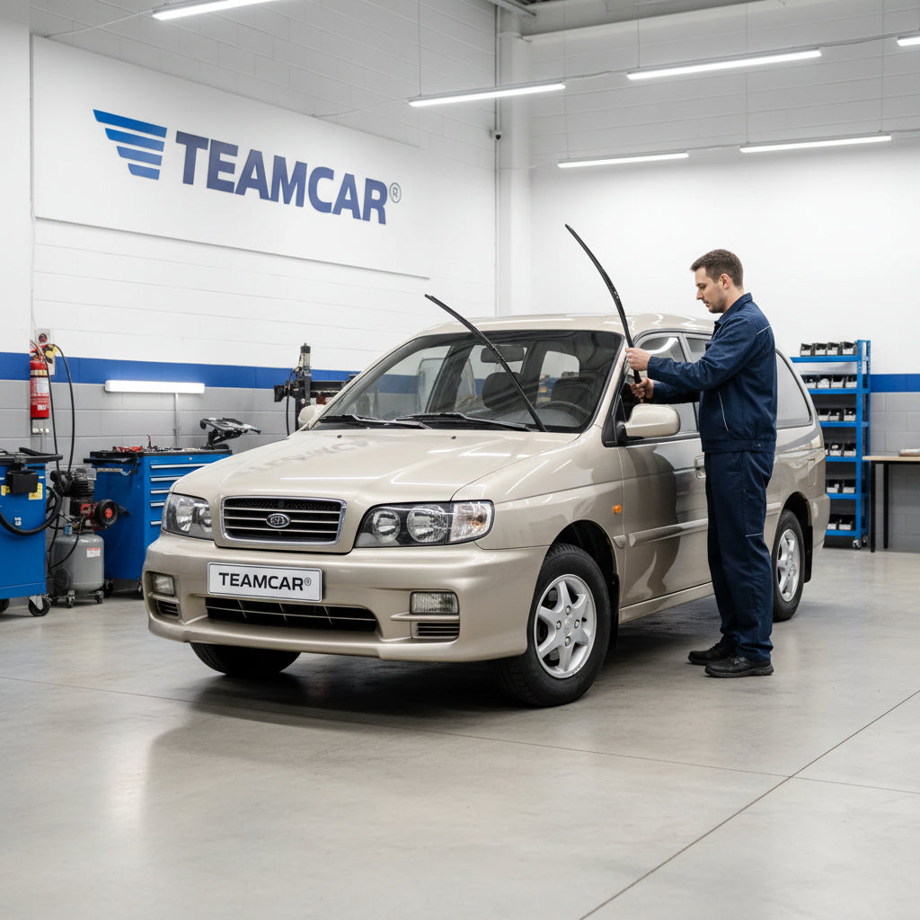 SCHIMBARE ȘTERGĂTOARE KIA JOICE MPV 2001-2003
