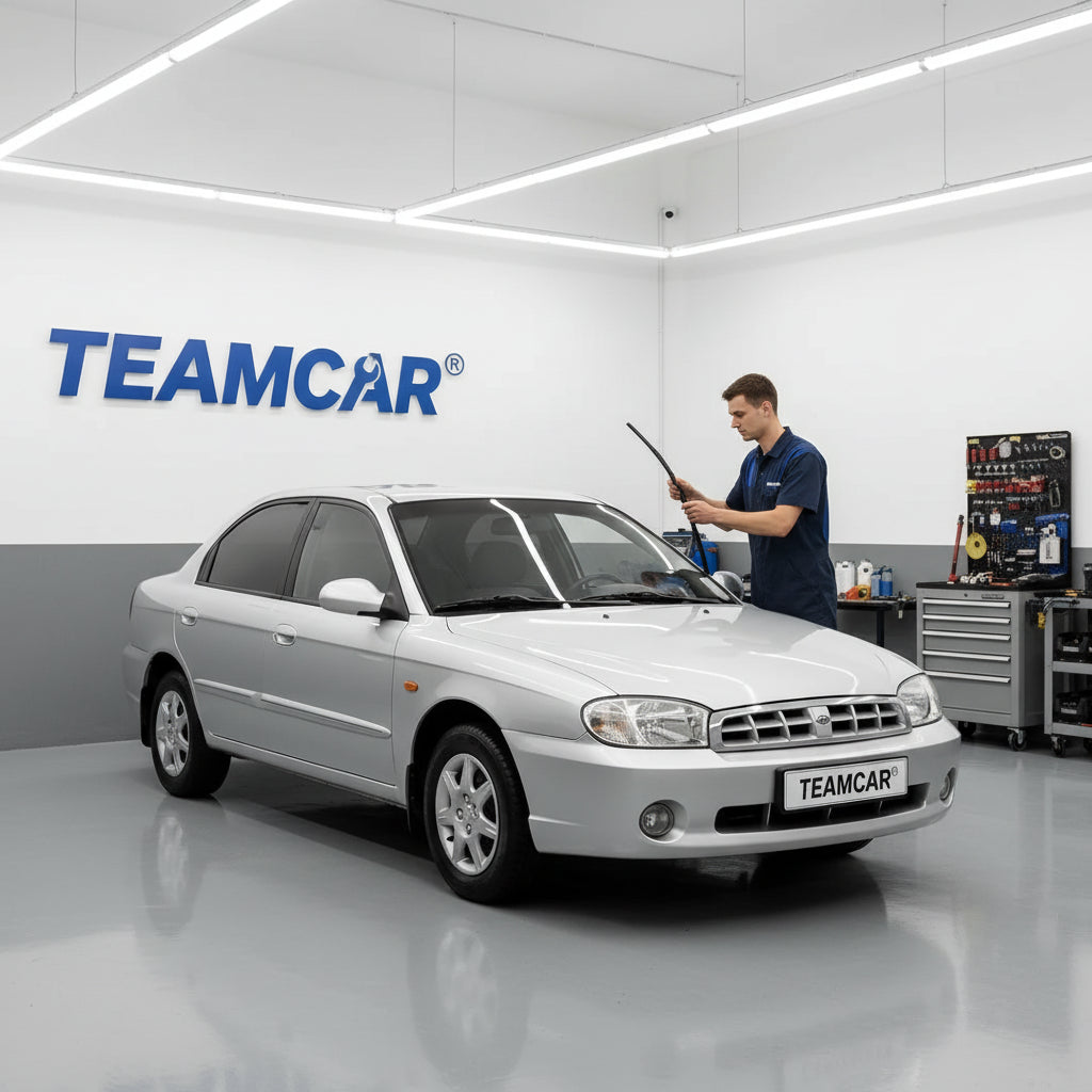SCHIMBARE ȘTERGĂTOARE KIA SHUMA II FB SEDAN 2001-2004