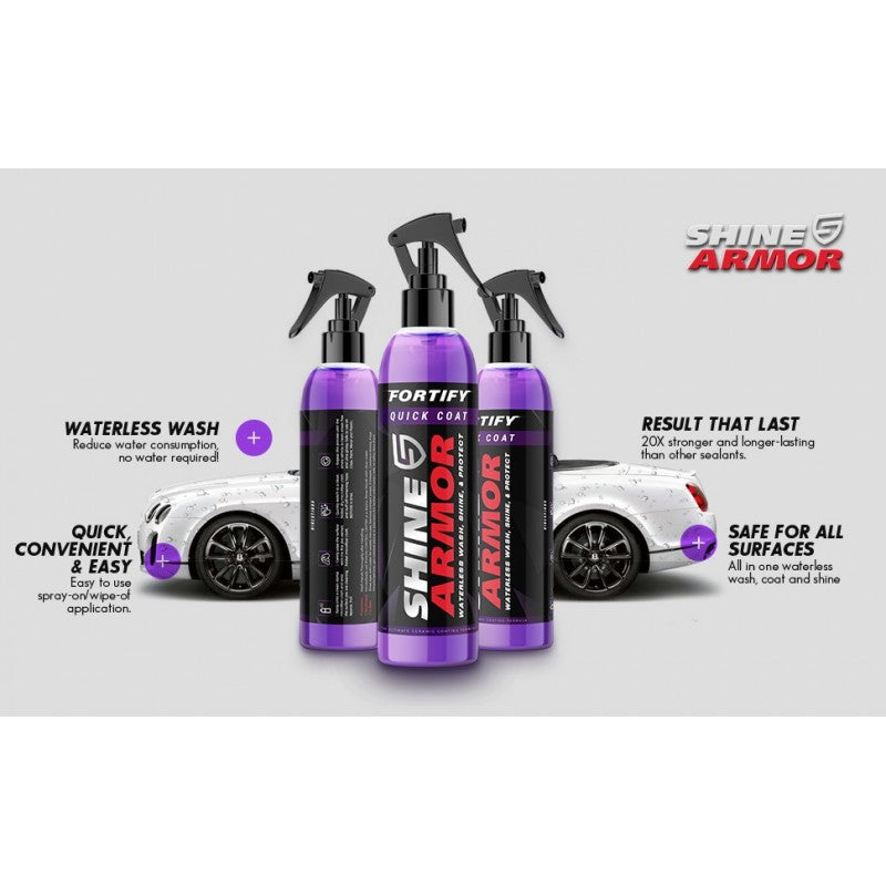 Shine Armor - Spray Ceramic 3 în 1 pentru Protecție și Lustruire