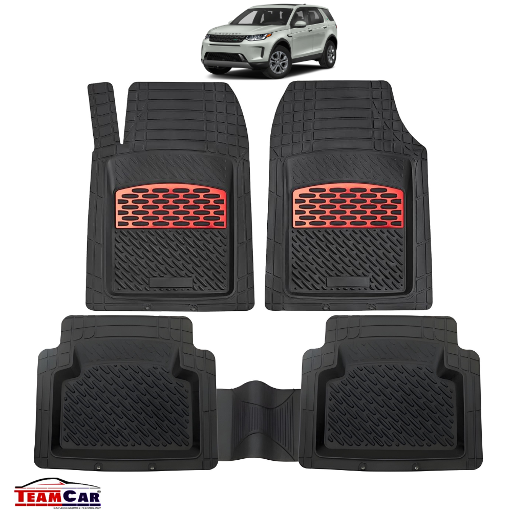 Covorase land rover discovery Black/Red