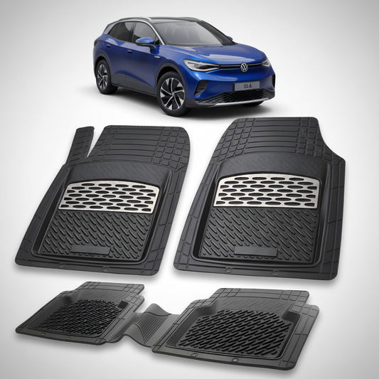 Covorașe Auto Tip Tăviță Compatibile Volkswagen ID.4 2020-2025 - Silver