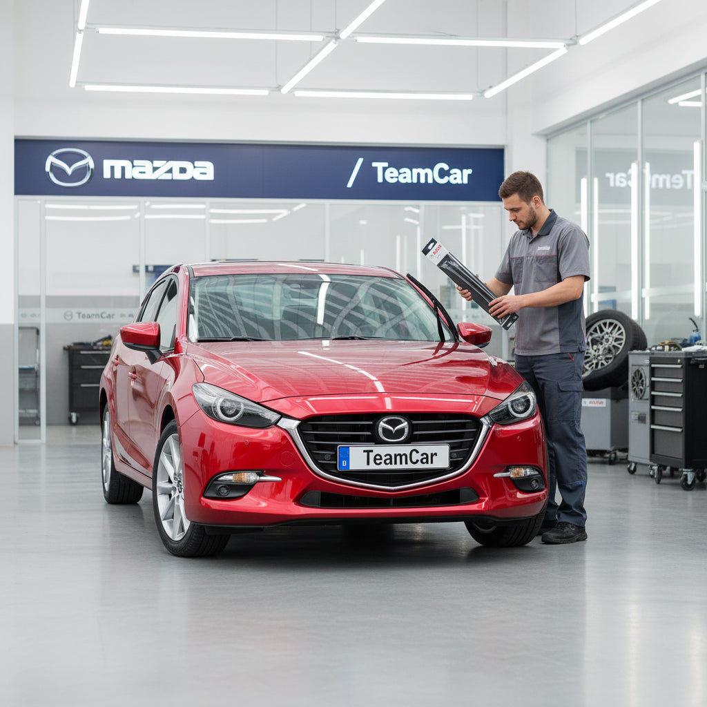 Scheibenwischer Mazda 3 BN Facelift 2016-2019 | Flachbalkenwischerset vorne – TeamCar®