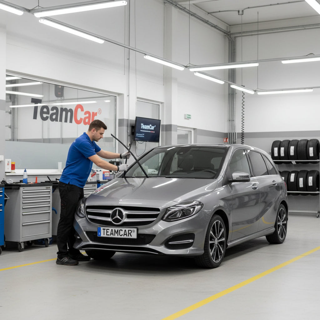 SCHIMBARE ȘTERGĂTOARE MERCEDES BENZ CLASA B W246 2015-PREZENT