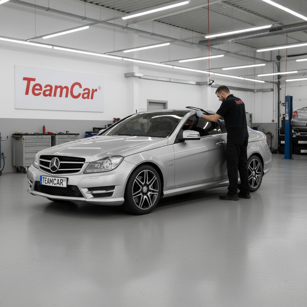 SCHIMBARE ȘTERGĂTOARE MERCEDES BENZ CLASA C C204 COUPE 2011-2013
