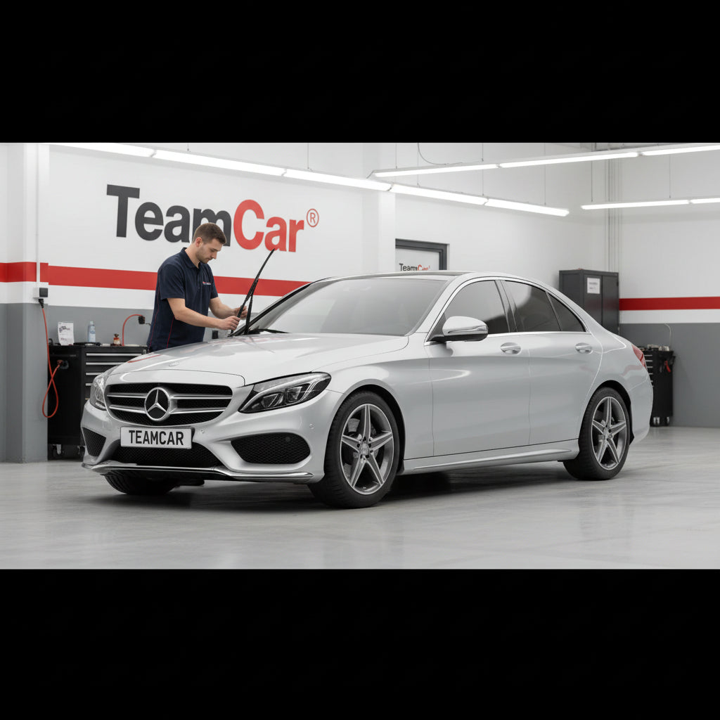 SCHIMBARE ȘTERGĂTOARE MERCEDES BENZ CLASA C W205 2013-2014