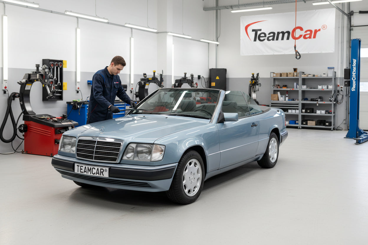 SCHIMBARE ȘTERGĂTOARE MERCEDES BENZ CLASA E CABRIOLET A124 1993-1998