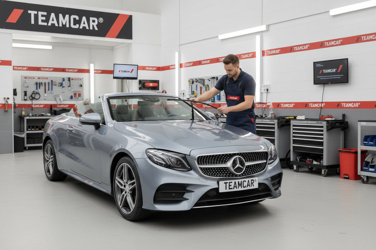 SCHIMBARE ȘTERGĂTOARE MERCEDES BENZ CLASA E CABRIOLET A238 2017-PREZENT