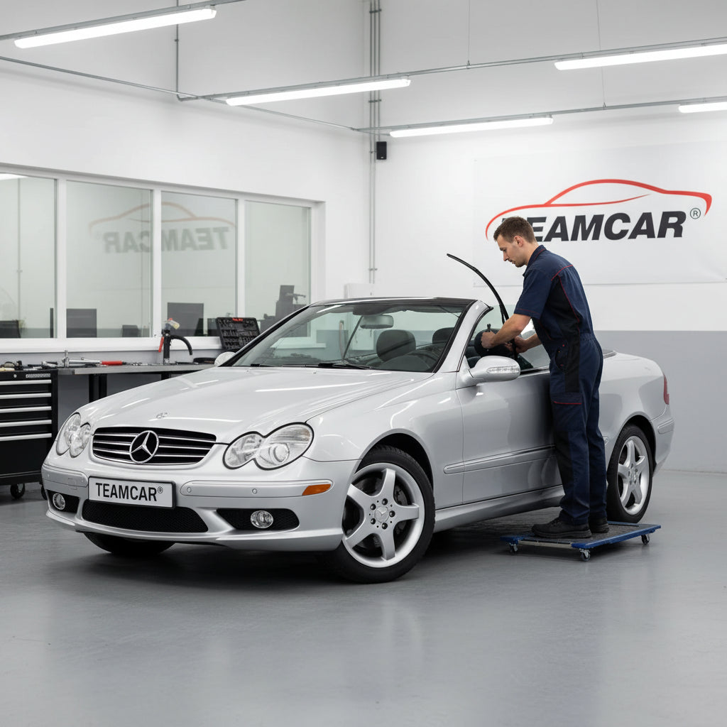 SCHIMBARE ȘTERGĂTOARE MERCEDES BENZ CLK A209 CABRIOLET 2001-2009