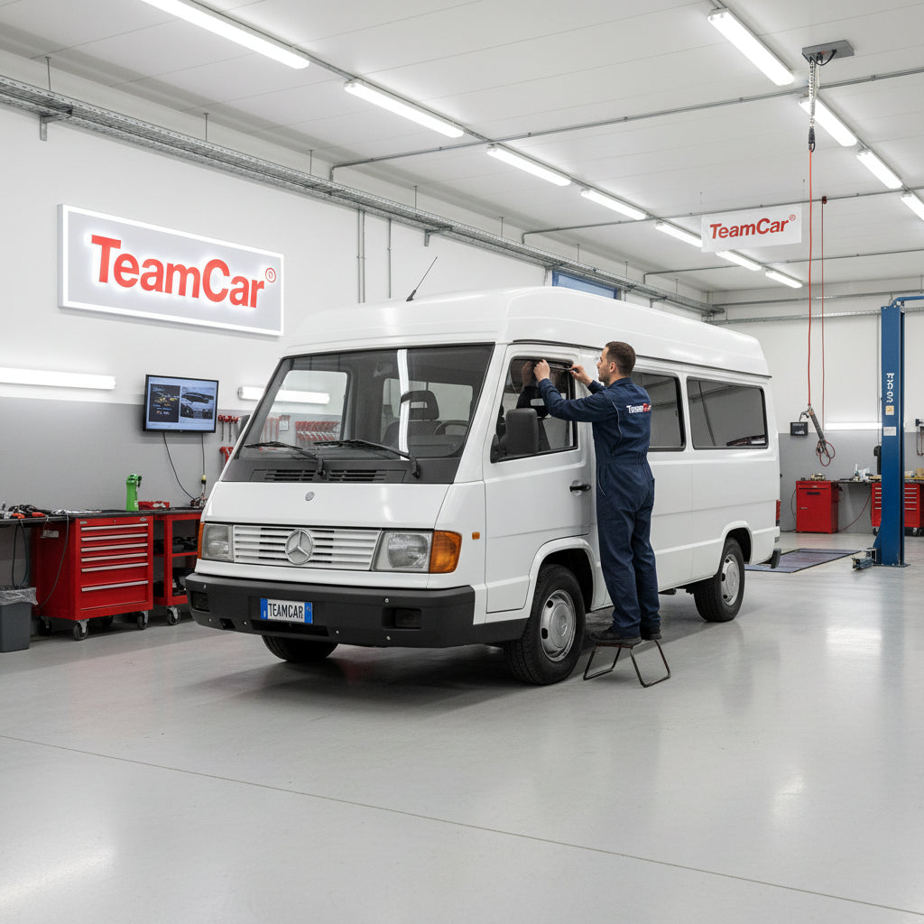 SCHIMBARE ȘTERGĂTOARE MERCEDES BENZ MB 100 VAN W631 1987-1996