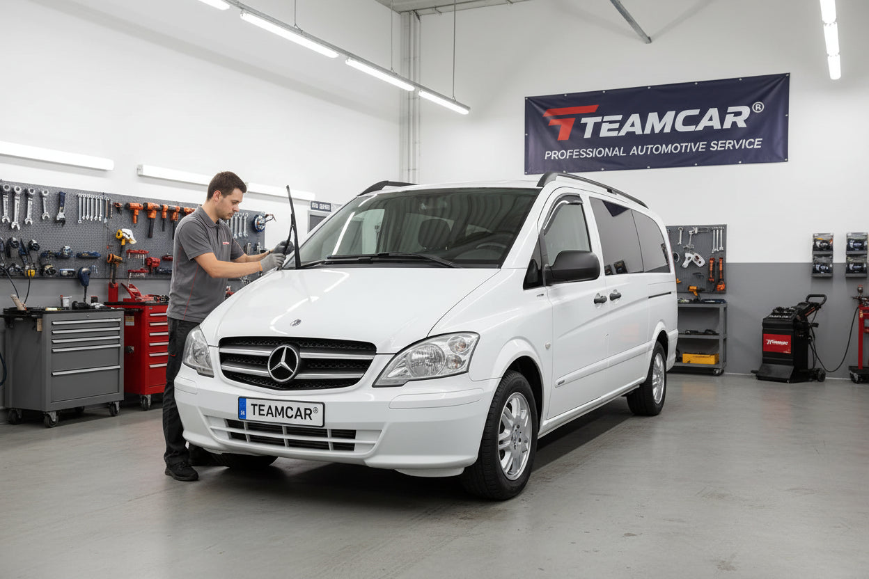 SCHIMBARE ȘTERGĂTOARE MERCEDESD BENZ ITO W369 2USI SPATE 2005-2010