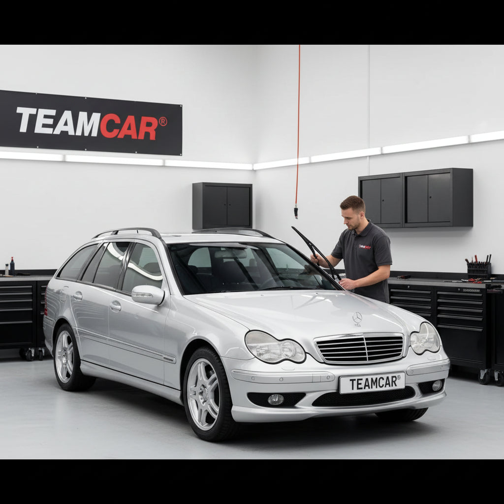 SCHIMBARE ȘTERGĂTOARE MERCEDES CLACA C T-MODEL S203 2001-2003