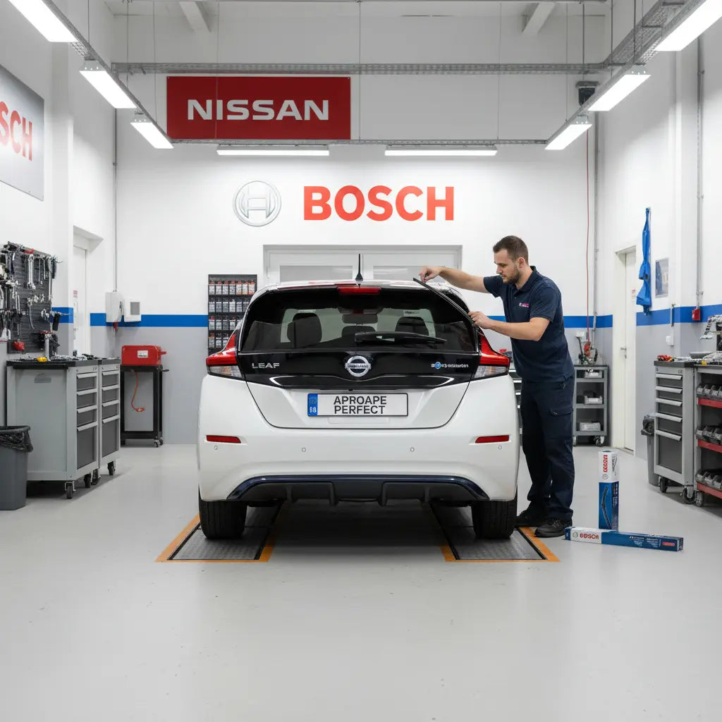 Schimbare Ștergător Lunetă Bosch Rear H354 la Nissan Leaf ZE1E