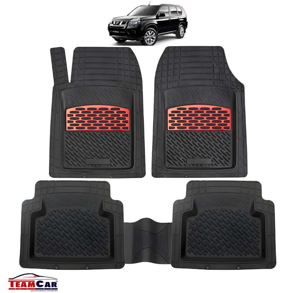 Covorase nissan x-trail t30 black/red