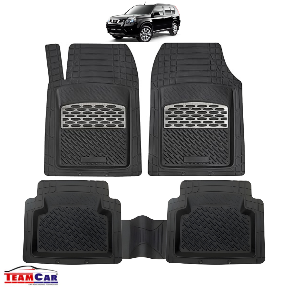 Covorase nissan x-trail t30 black/silver