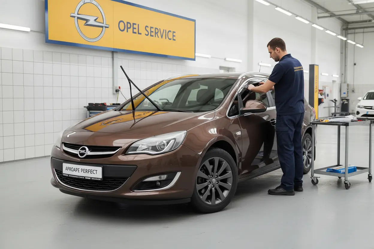 Ablaktörlő csere az Opel Astra J-n