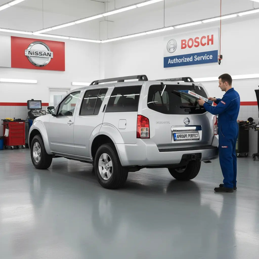 Schimbare Ștergător Lunetă Bosch Rear H306 (Twin) la Nissan Pathfinder III Van [R51_]