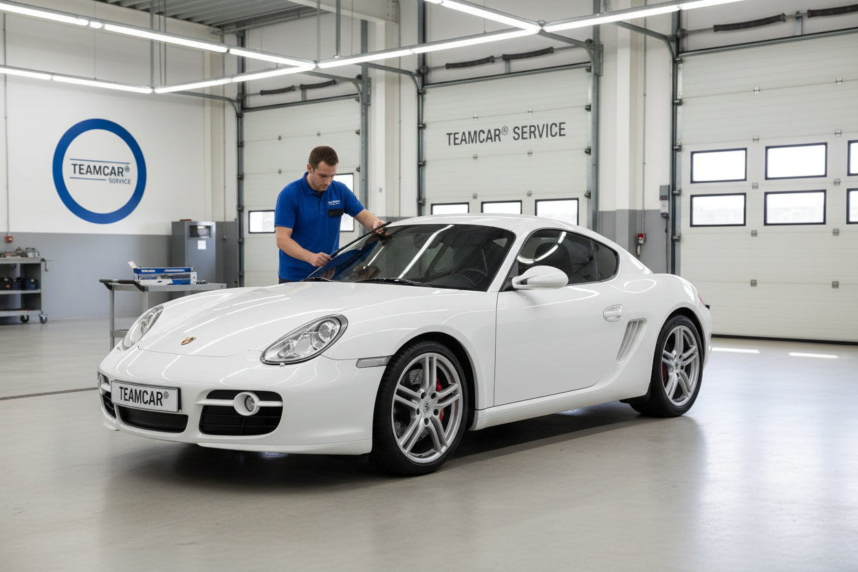 SCHIMBARE ȘTERGĂTOARE PORSCHE CAYMAN 987C 2005-2012