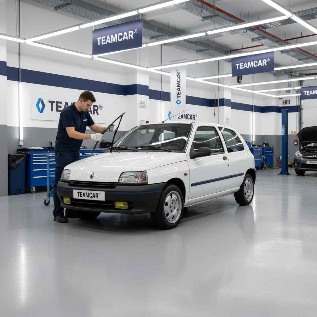 SCHIMBARE ȘTERGĂTOARE RENAULT CLIO I FAZA 1 1990-1994