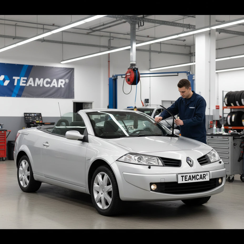 SCHIMBARE ȘTERGĂTOARE RENAULT MEGANE II CABRIOLET FAZA 1 2003-2006