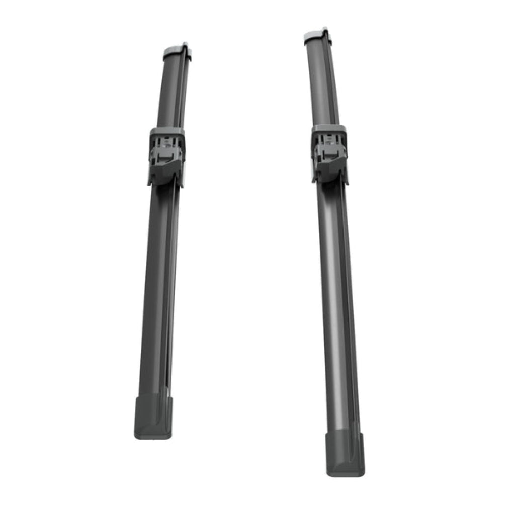Doua lamele Bosch Aerotwin A244S cu adaptoare, vedere verticala