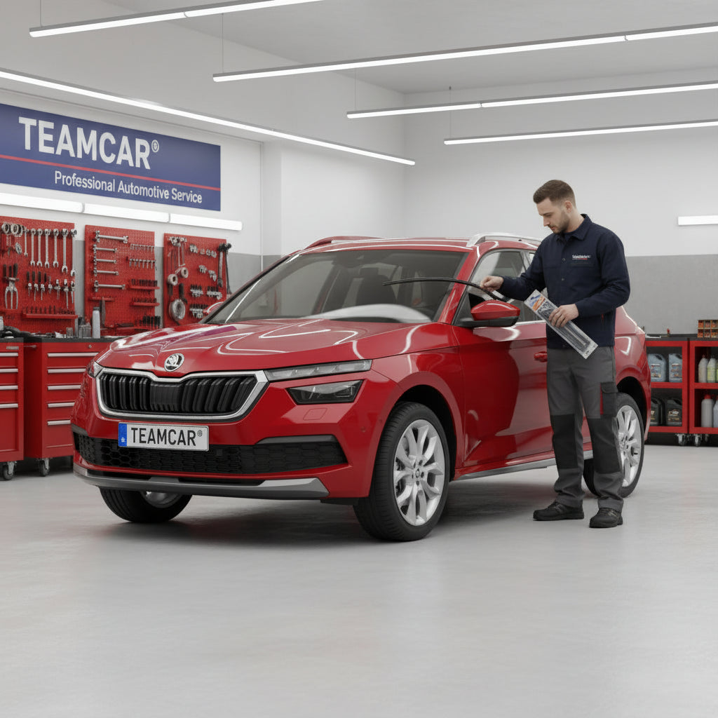 Skoda Kamiq NW4 ablaktörlő csere