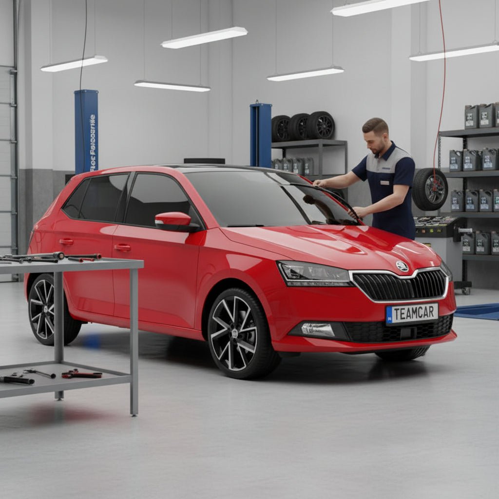 Schimbare ștergătoare la Skoda Fabia III NJ3