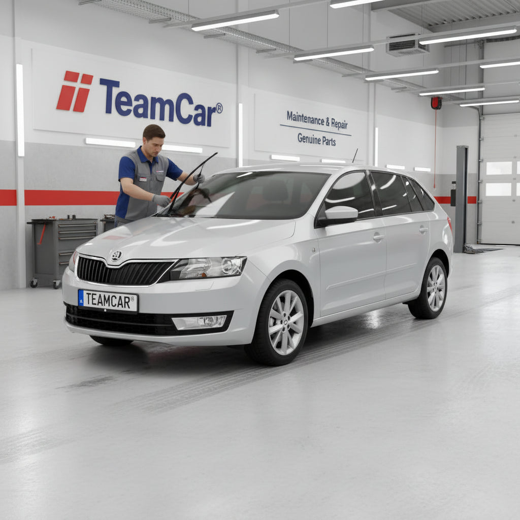 SCHIMBARE ȘTERGĂTOARE LA SKODA RAPID SPACEBACK NH1 2013-2019