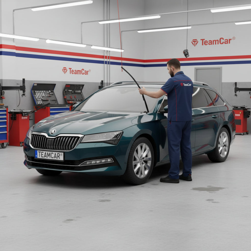 ABLAKTÖRLŐ CSERE A SKODA SUPERB COMBI IV-N 2015-BEN
