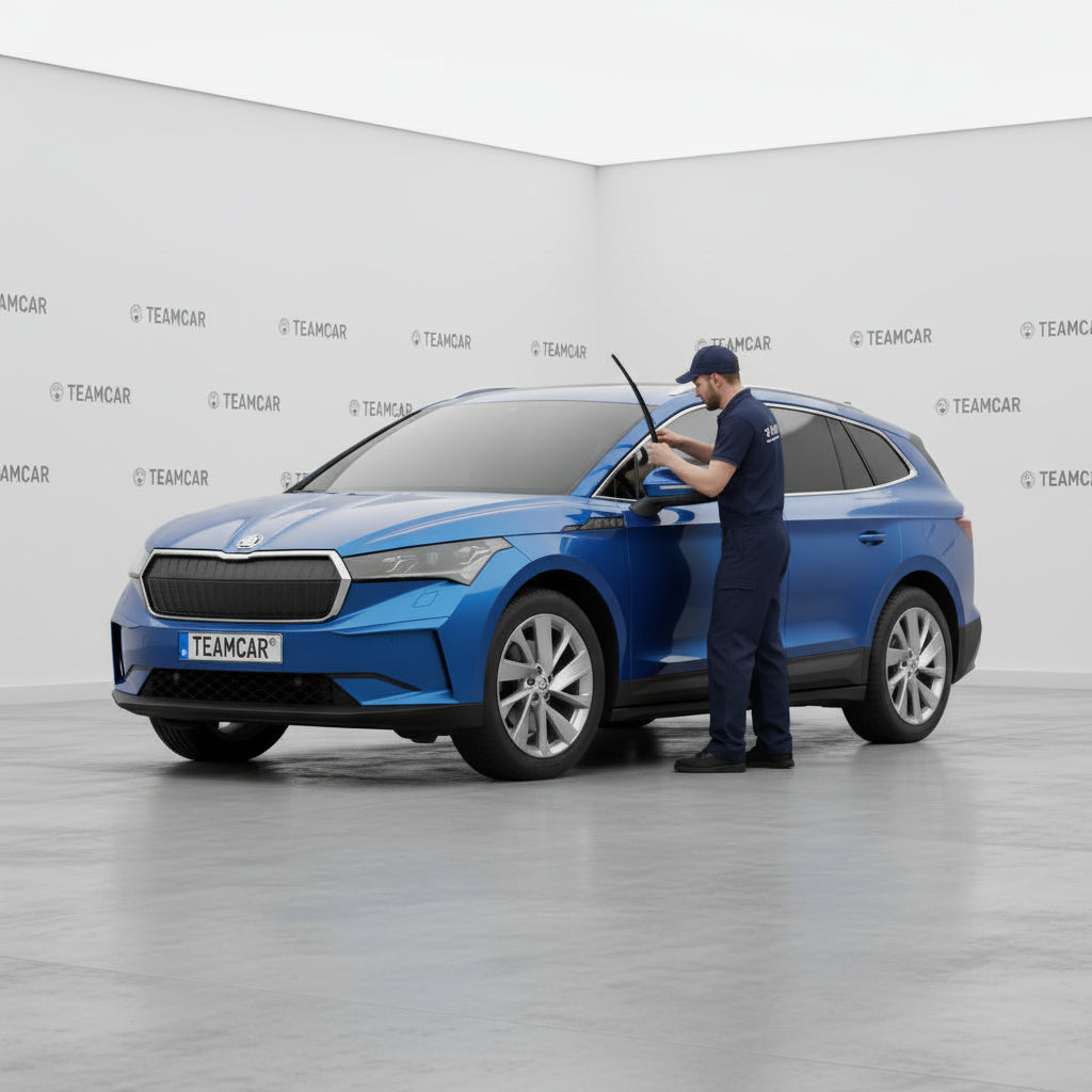 Ablaktörlő csere a Skoda Enyaq iV 50-en