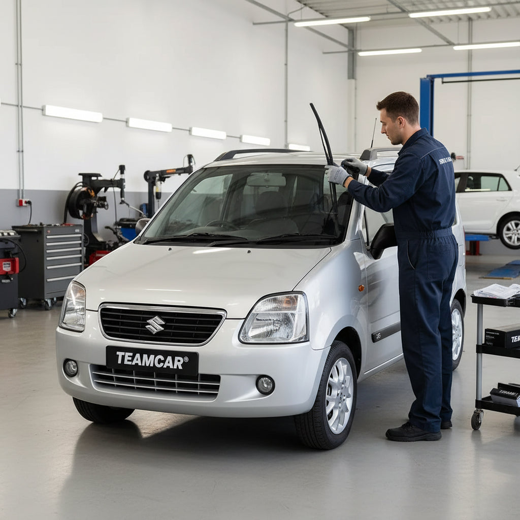 Schimbare ștergătoare la Suzuki Wagon R+ 