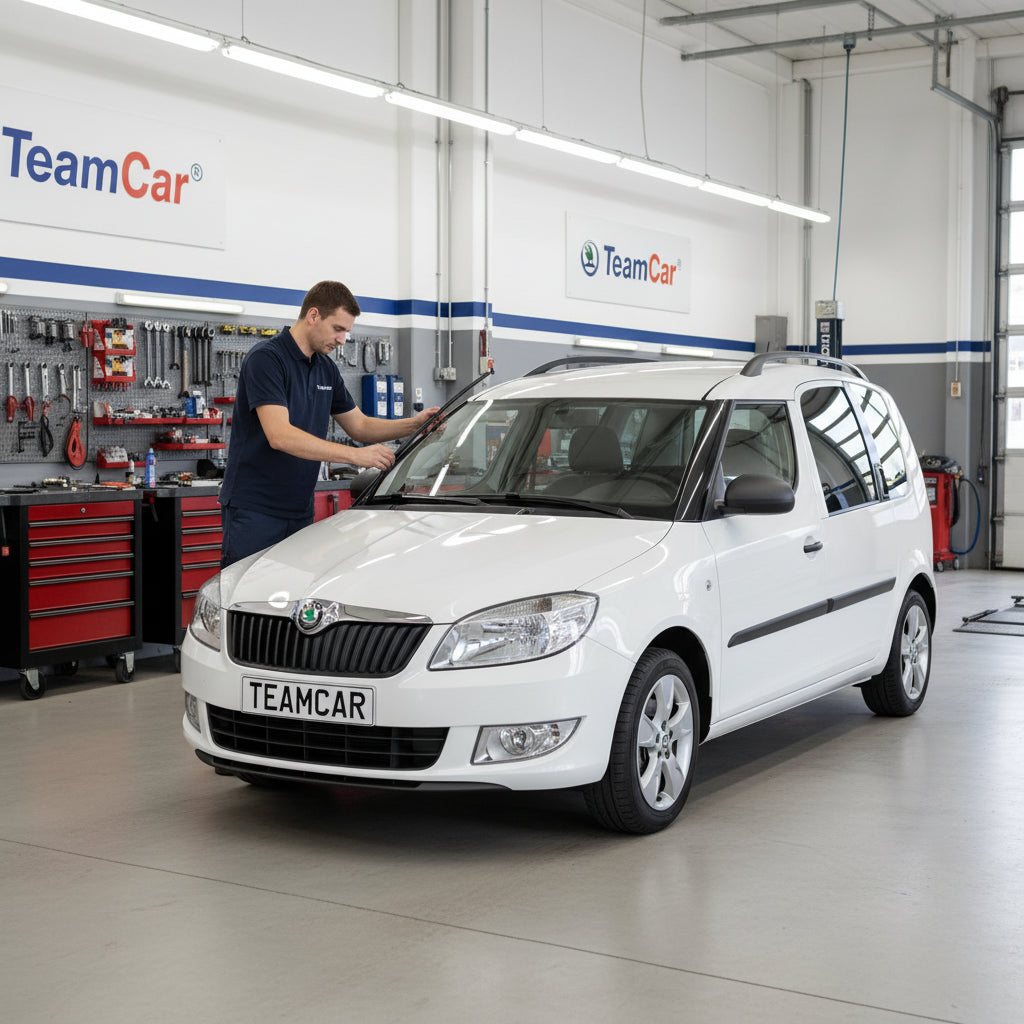 SCHIMBARE ȘTERGĂTOARE LA SKODA ROOMSTER PRAKTIK 2013-2015