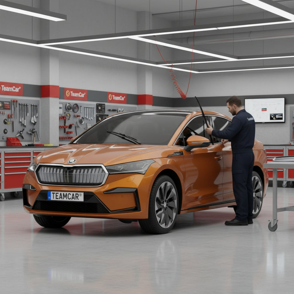 Schimbare ștergătoare la Skoda Enyaq iV Coupe
