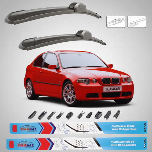 Ștergătoare BMW Seria 3 E46 Compact (2000–2006) | Set Față – TeamCar®