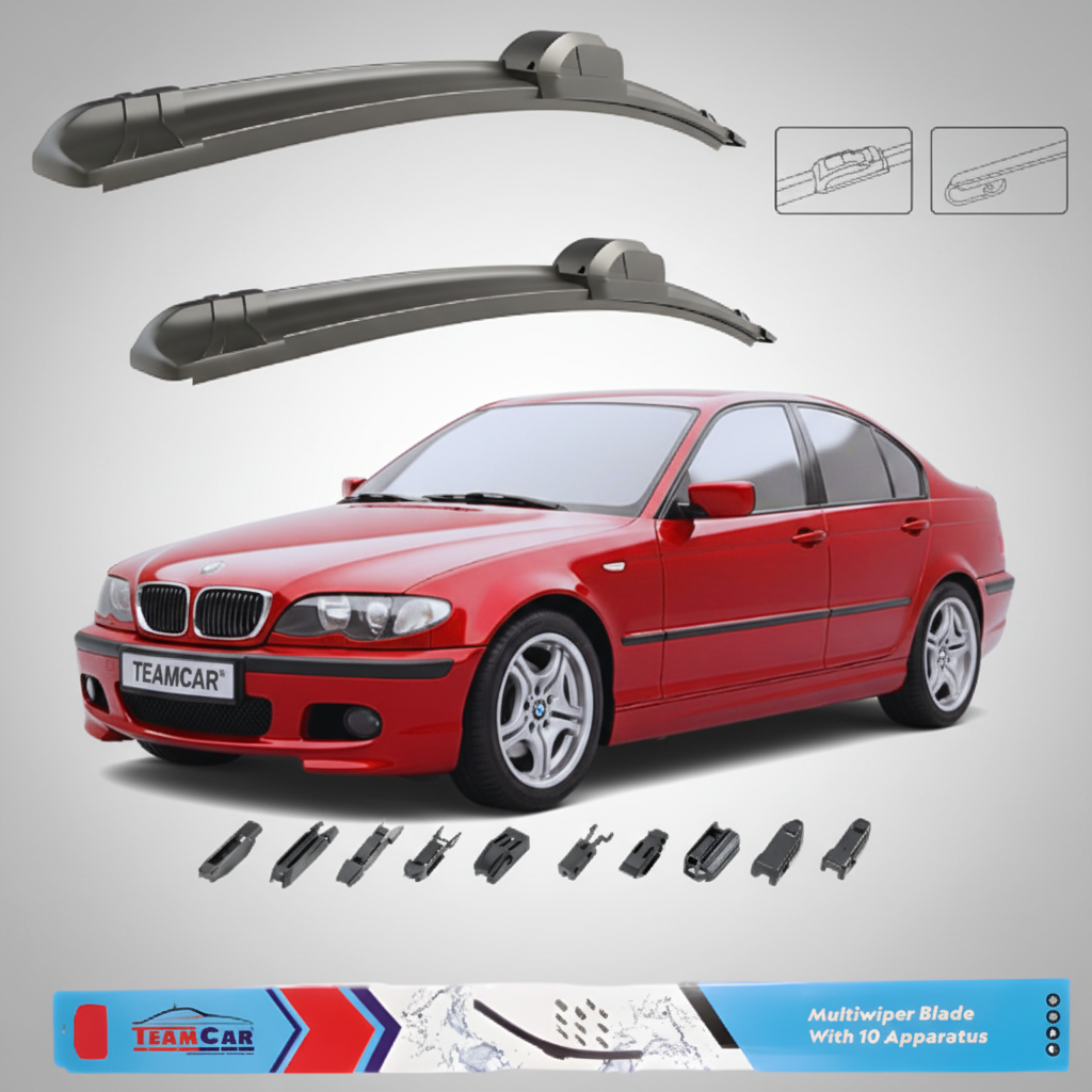 Ștergătoare BMW Seria 3 E46 Sedan (1998–2005) | Set Față – TeamCar®