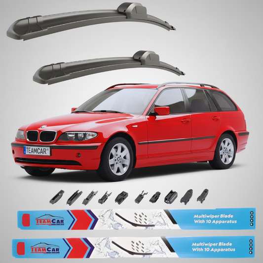 Ștergătoare BMW Seria 3 E46 Touring (1999–2005) | Set Față – TeamCar®