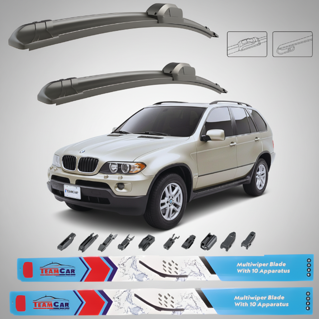 Ștergătoare BMW X5 E53 (2002-2006) | Set Față – TeamCar®