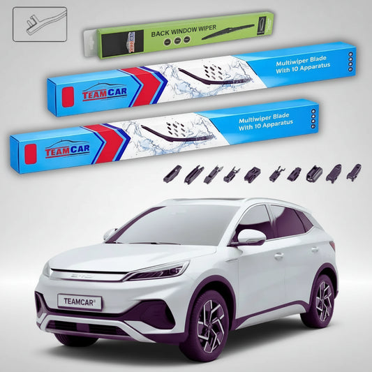 Ștergătoare BYD ATTO 3 2022-2026 | Set Față și Spate Flat – TeamCar®