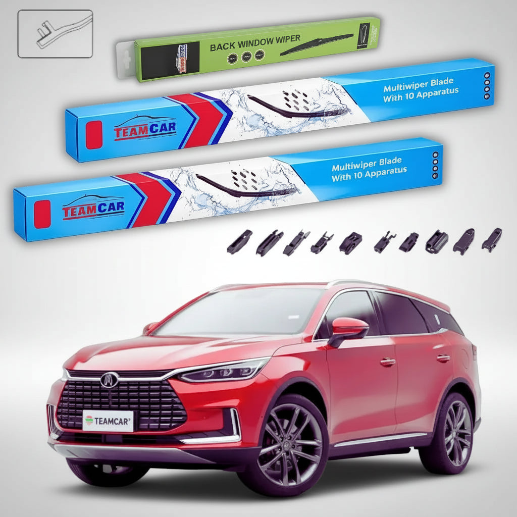 Ștergătoare BYD Tang 2022-2026 | Set Față și Spate Flat – TeamCar®