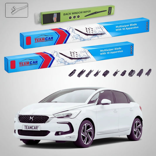 Ștergătoare Citroën DS 5 Hatchback 2015-prezent | Set Față și Spate Flat Premium – TeamCar®
