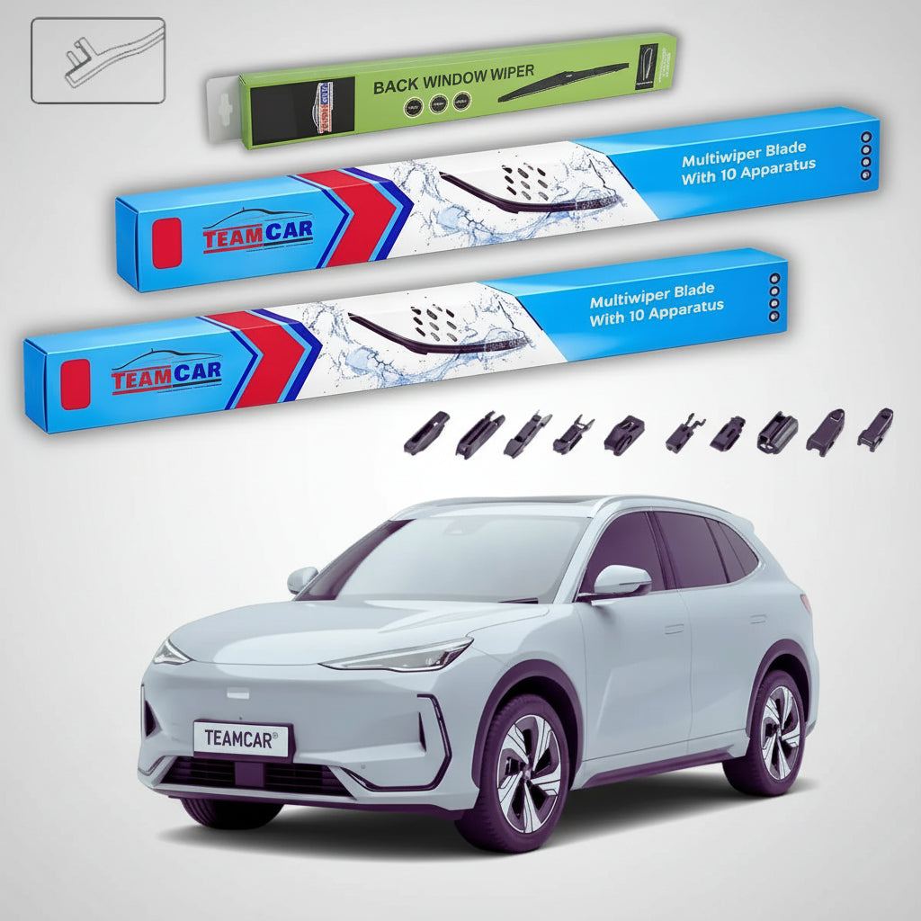 Ștergătoare Geely EX5 BEV 2025-2026 | Set Față și Spate Flat – TeamCar®